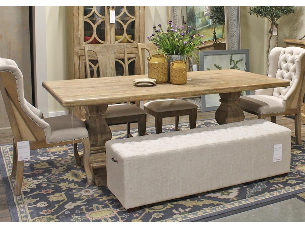 BeGlobal San Rafael Mango 6 Piece Dining Set Belfort Furniture